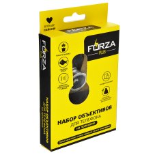 Набор объективов для телефона 3 в 1 на прищепке FORZA (гарантия 2 недели)